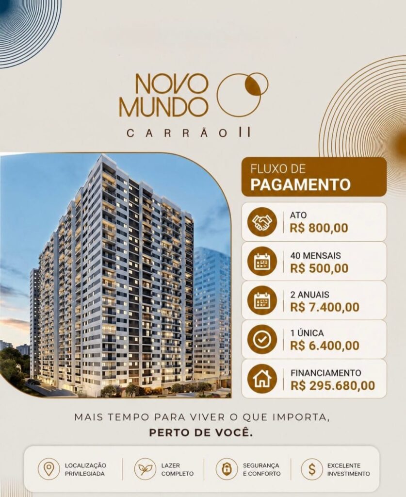 OPORTUNIDADE MARAVILHOSA